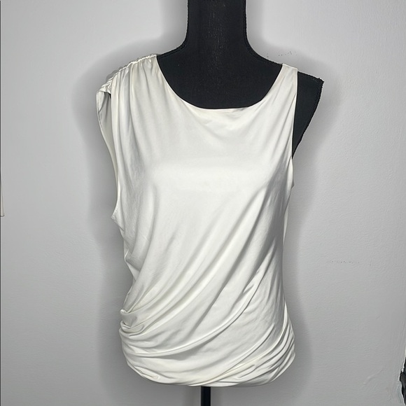 Express Tops - EXPRESS Elegant White Sleeveless Top